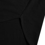Sena Koko Long Sleeve Band Collar Shirt - Black
