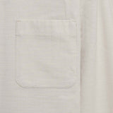 Sena Koko Long Sleeve Band Collar Shirt - Cream