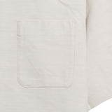 Sena Koko Short Sleeve Band Collar Shirt - Cream