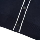 Signature Cardigan Knitwear - Navy