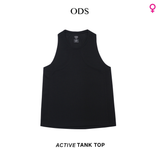 Active Dry Fit Tank Top - Black (Woman)