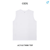 Active Dry Fit Tank Top -White (Man)
