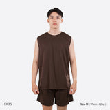 Active Dry Fit Tank Top - Dark Brown (Man)