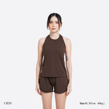 Active Dry Fit Tank Top - Dark Brown (Woman)