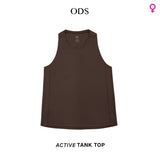 Active Dry Fit Tank Top - Dark Brown (Woman)