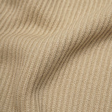 Relaxed V Neck Knit Sweater - Oatmeal