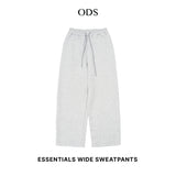 Essentials Wide Sweatpants - Misty Grey