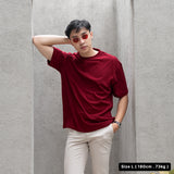 Oversized T-Shirt - Maroon