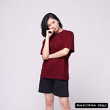 Oversized T-Shirt - Maroon