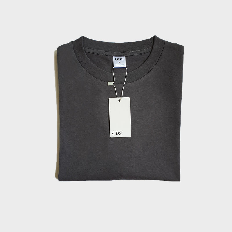 Oversized Basic T-shirt Dark Grey