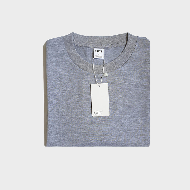 Oversized Basic T-shirt Light Grey