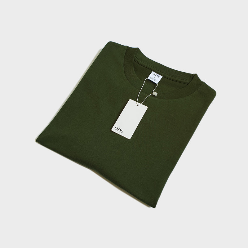 Oversized Basic T-shirt Olive