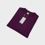 Oversized Basic T-shirt Purple