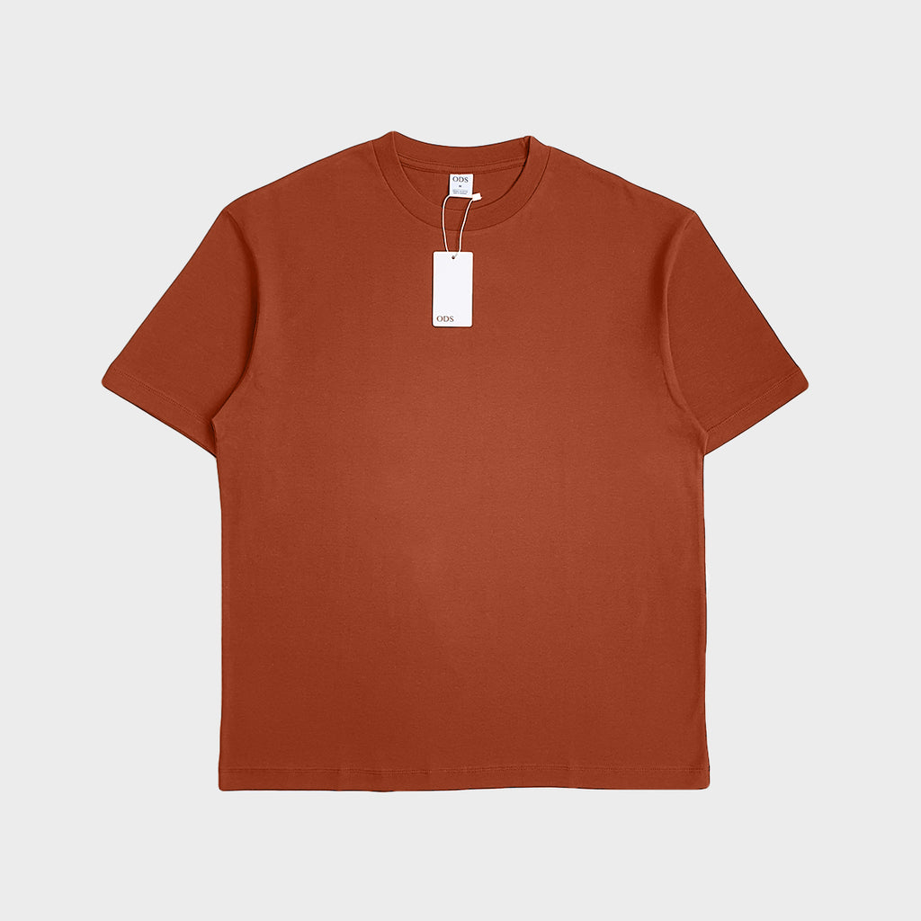 Oversized Basic T-shirt Rust – ODS