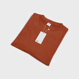 Oversized Basic T-shirt Rust