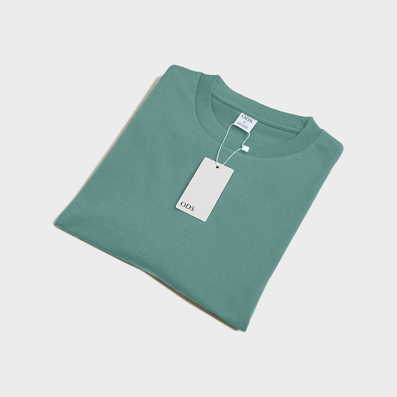 Oversized Basic T-shirt Sea Green