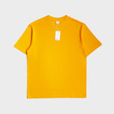 Oversized Basic T-shirt Yellow