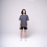 Oversized Basic T-shirt Dark Grey