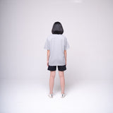 Oversized Basic T-shirt Light Grey