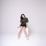 Oversized Basic T-shirt Olive