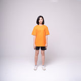 Oversized Basic T-shirt Orange