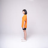 Oversized Basic T-shirt Orange