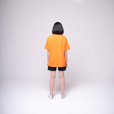 Oversized Basic T-shirt Orange