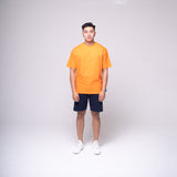 Oversized Basic T-shirt Orange