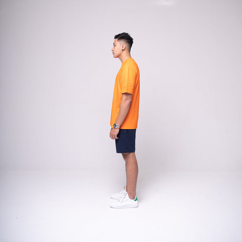 Oversized Basic T-shirt Orange