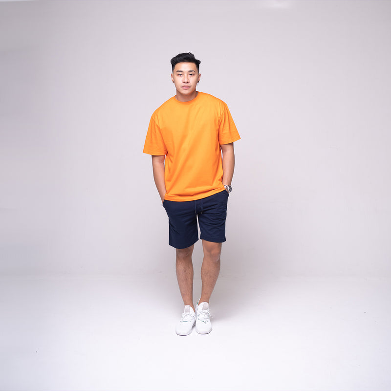 Oversized Basic T-shirt Orange