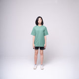 Oversized Basic T-shirt Sea Green