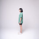 Oversized Basic T-shirt Sea Green