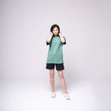 Oversized Basic T-shirt Sea Green