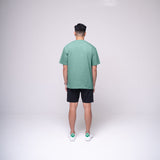 Oversized Basic T-shirt Sea Green