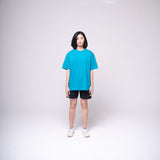 Oversized Basic T-shirt Turquoise