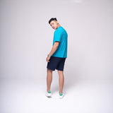 Oversized Basic T-shirt Turquoise