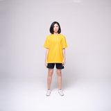 Oversized Basic T-shirt Yellow