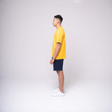 Oversized Basic T-shirt Yellow