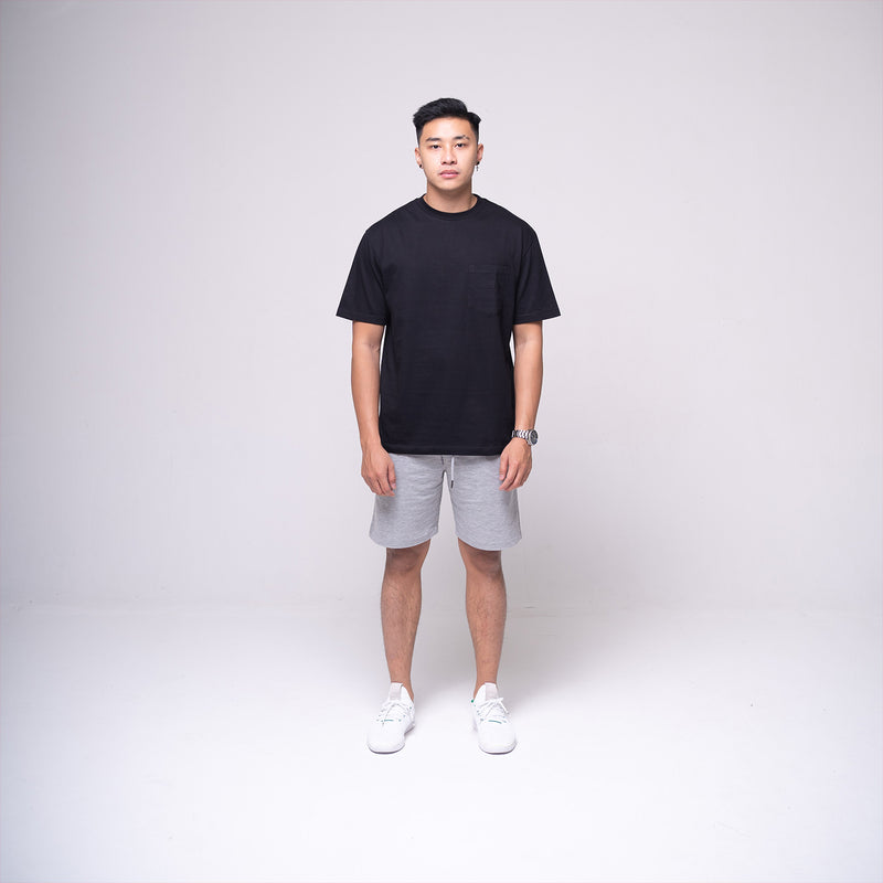 Oversized Pocket T-shirt Black