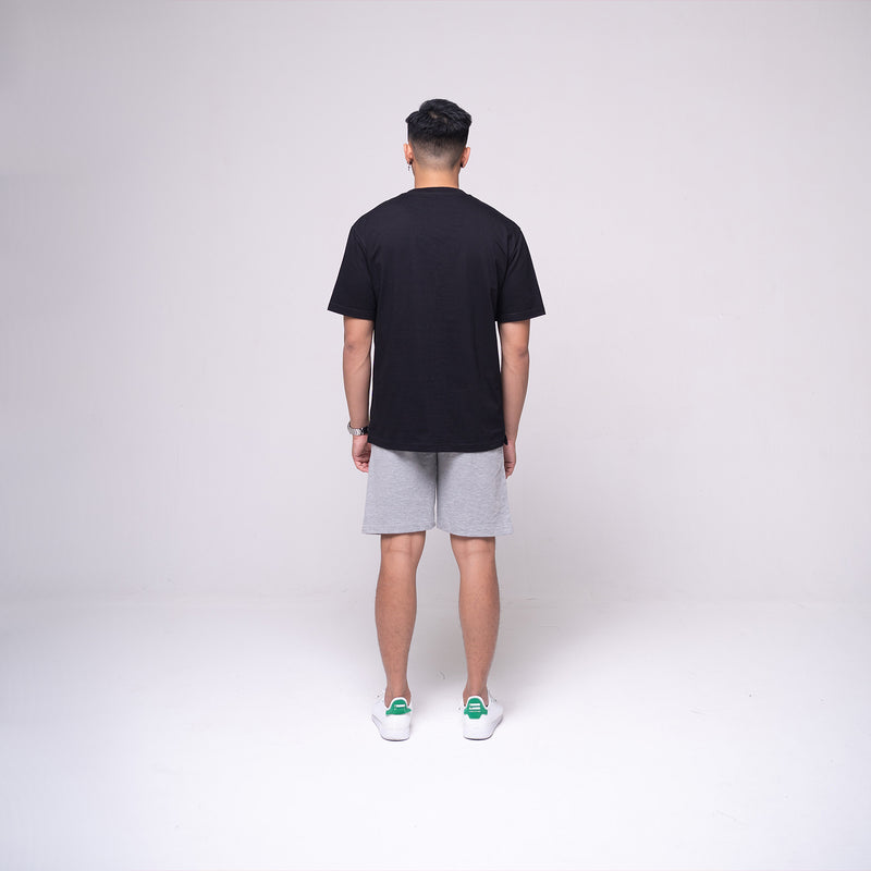 Oversized Pocket T-shirt Black