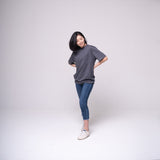 Oversized Pocket T-shirt Dark Grey