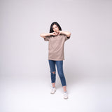 Oversized Pocket T-shirt Khaki