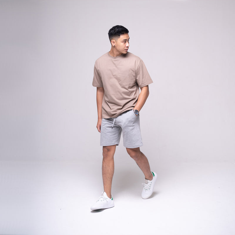 Oversized Pocket T-shirt Khaki